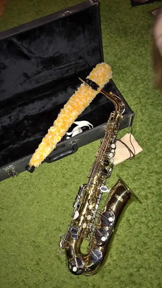 Saxophones - Vintage Looking Conrad Low Pitch Saxophone | CafeSaxophone ...