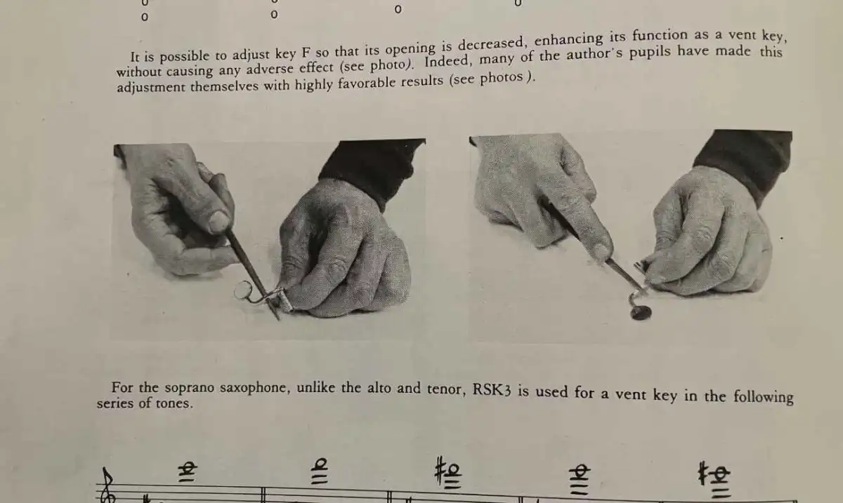 Tech/maintenance - Pad opening adjustment: altissimo F / E ...