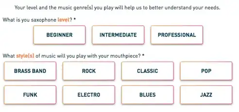 Create a saxophone mouthpiece.webp