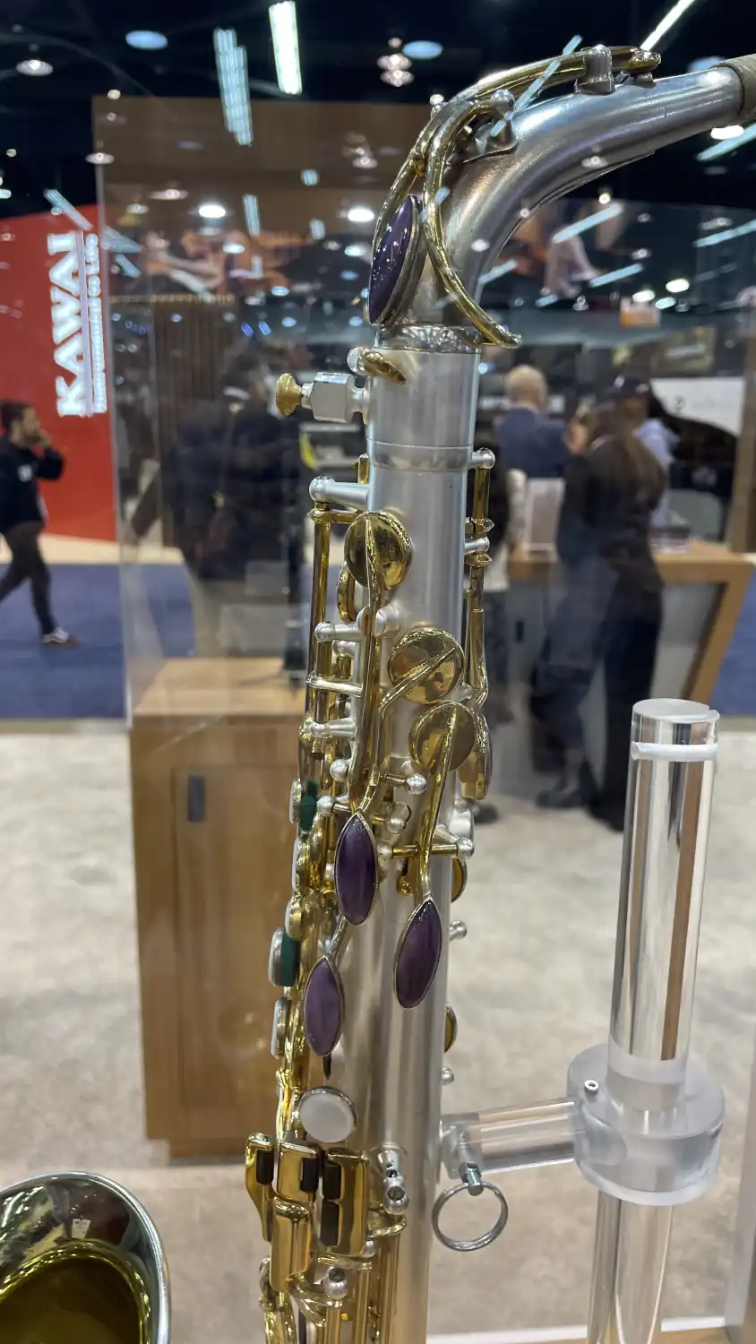 Saxophones - Better Sax Session vs. Selmer Signature vs… tenors at NAMM ...