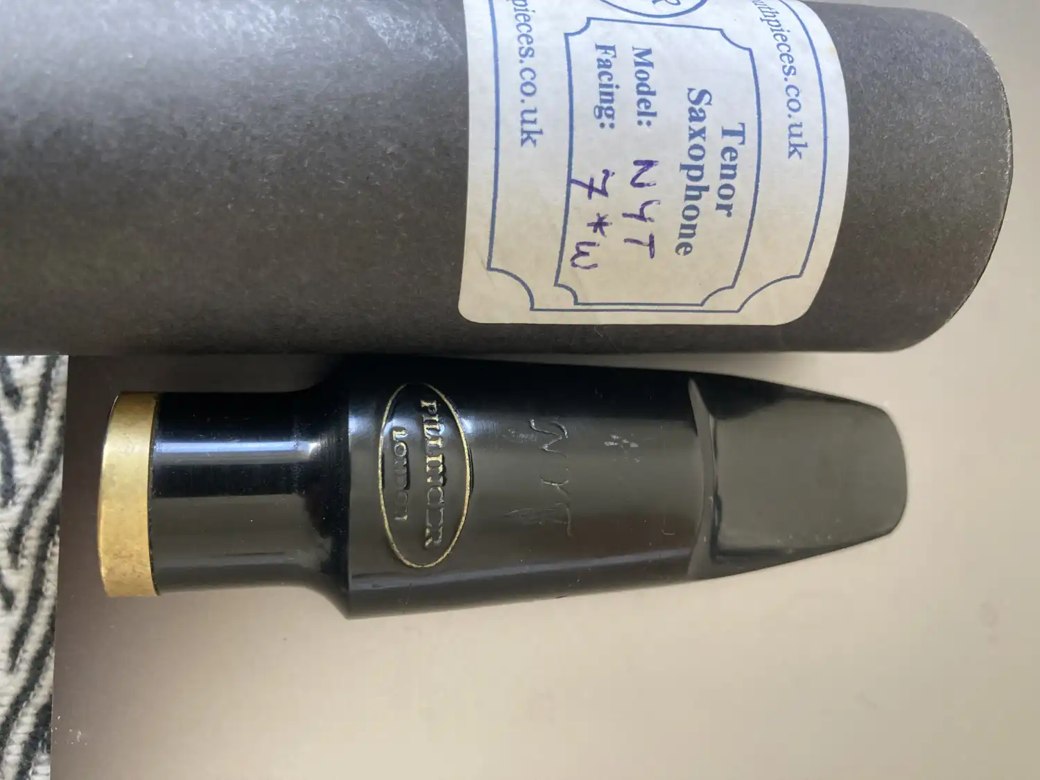 Pillinger NYT tenor mouthpiece