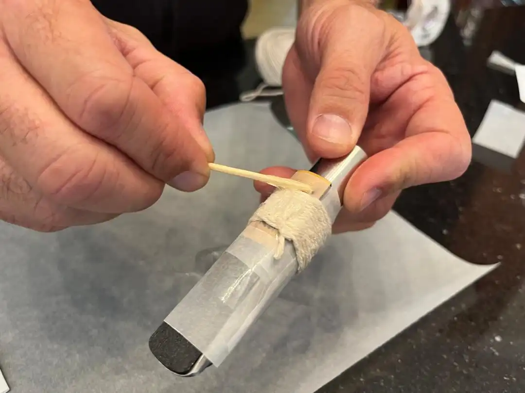 Ligatures - DIY string ligature, any size | CafeSaxophone Forum