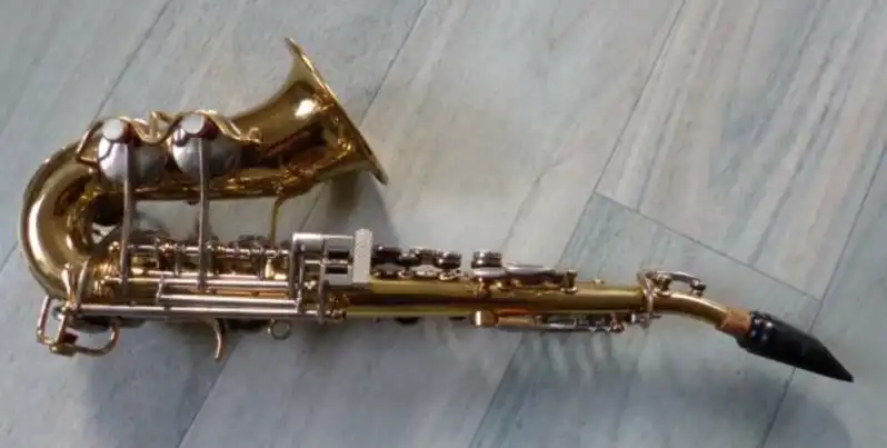 Saxophones - Sopranino - for the Prof's line-up. But who made it ...