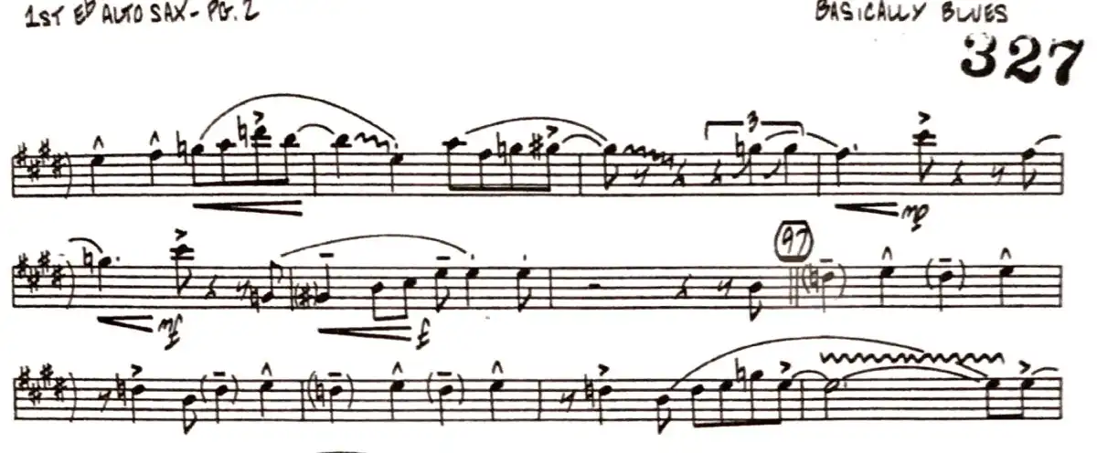 Playing the saxophone - Accenting in a Slur | CafeSaxophone Forum